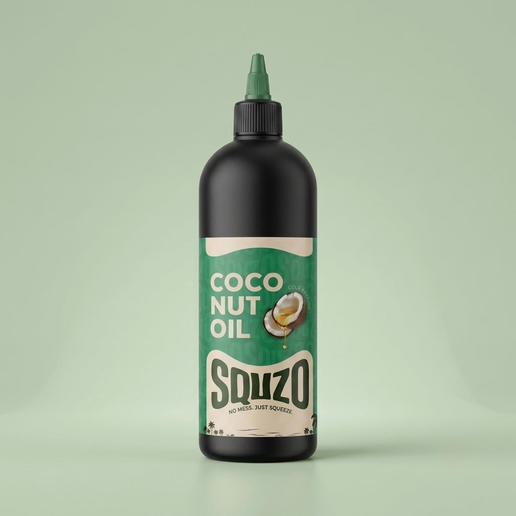 SQUZO Cold Pressed Coconut Oil - 500ml