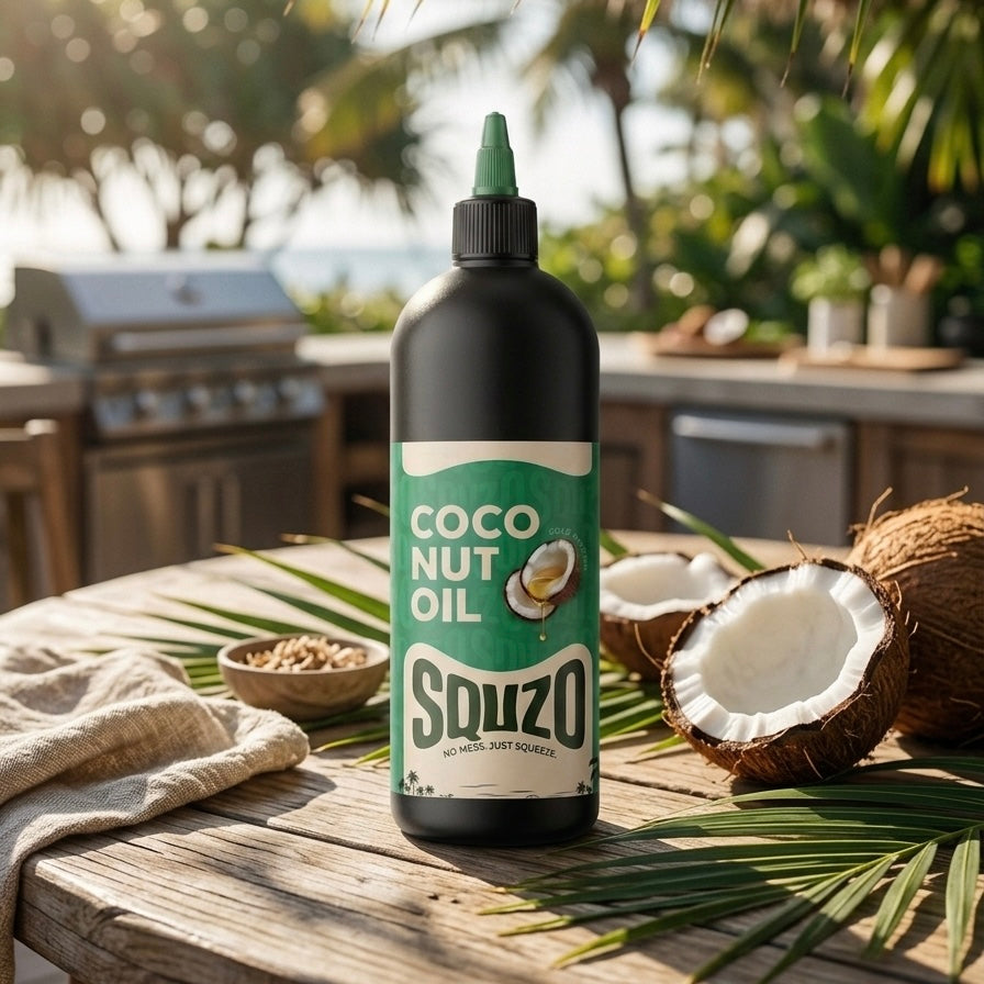 SQUZO Cold Pressed Coconut Oil - 500ml