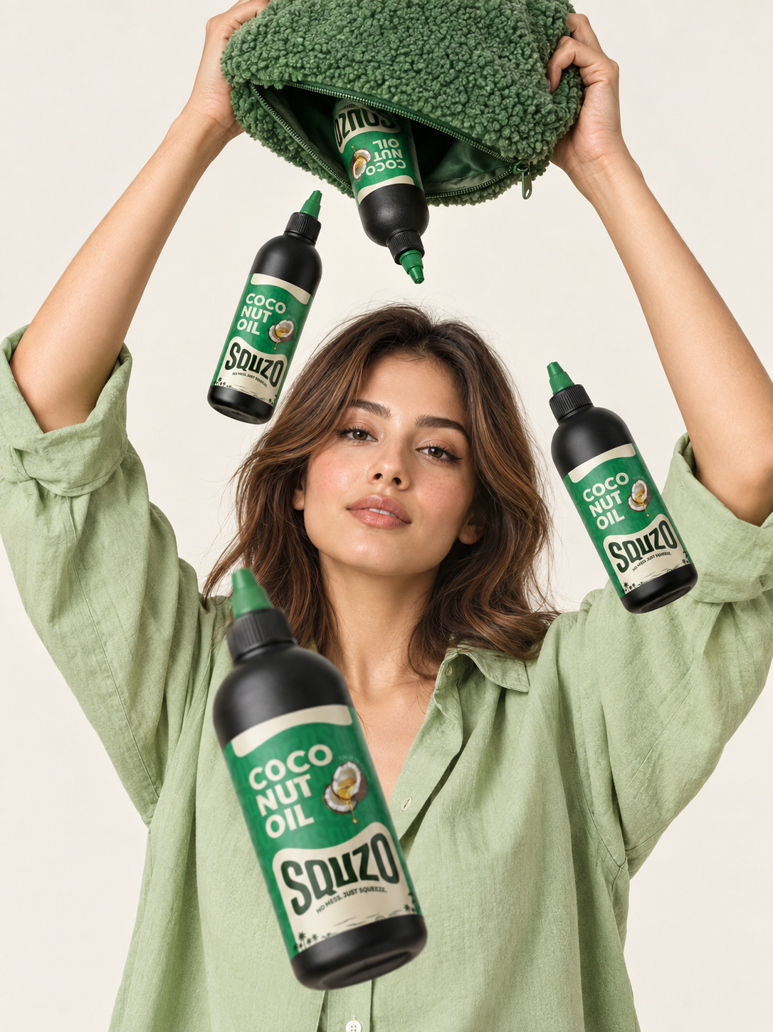 SQUZO Cold Pressed Coconut Oil - 500ml