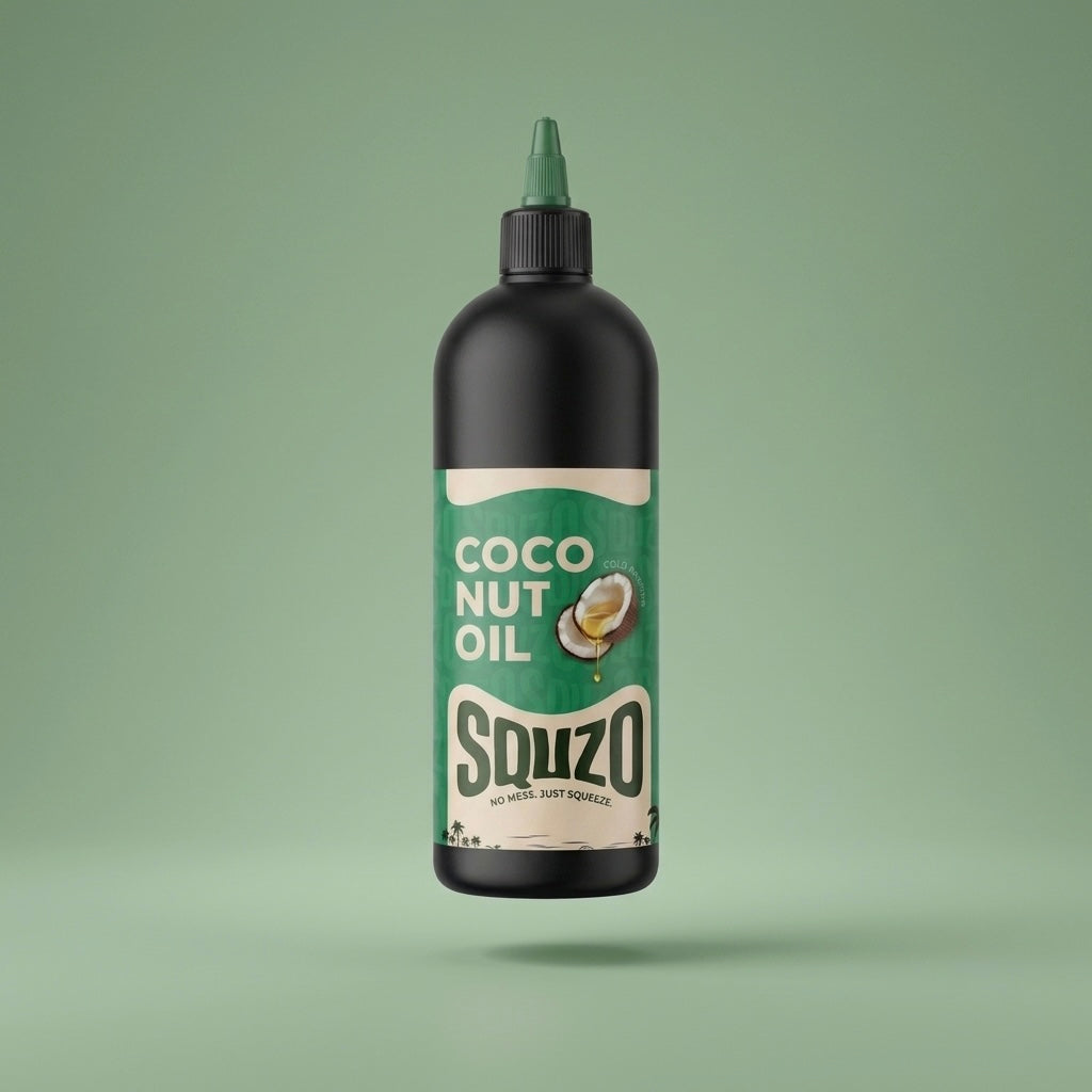 SQUZO Cold Pressed Coconut Oil - 500ml